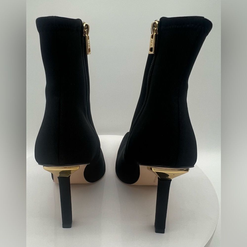 GOOD AMERICAN | Ankle Shine Neoprene Booties | Black | NWT 9 | w/ Dust Bag - Picture 11 of 15